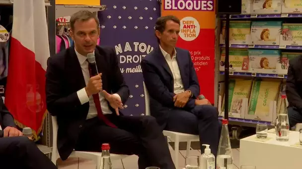 Inflation: Olivier Véran évoque "une répercussion" sur le budget des ménages début 2023