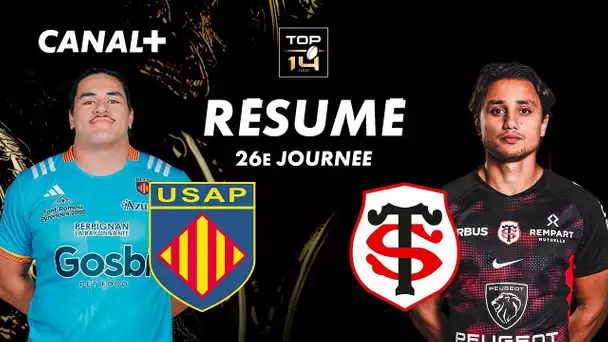 Le résumé de Perpignan / Toulouse - TOP 14 - 26ème journée