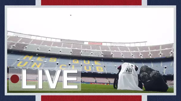 🎙⚽️ Veille de match à Barcelone : Conf de presse et entraînement au Camp Nou 🔴🔵