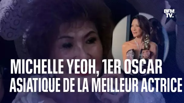 Michelle Yeoh, première actrice asiatique sacrée meilleure actrice aux Oscars