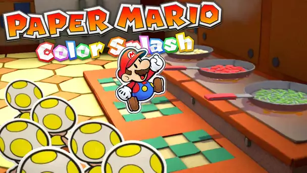 MARIO CHEF CUISINIER | PAPER MARIO COLOR SPLASH EPISODE 24 FR