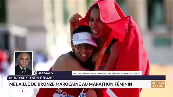 Mondiaux d'athlétisme 2023 : médaille de bronze marocaine au marathon féminin. Analyse Aziz Daouda