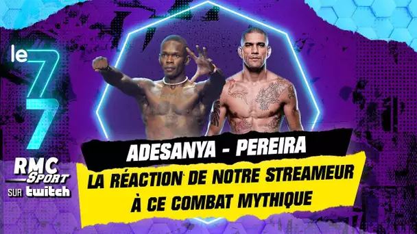 Twitch RMC Sport / MMA - UFC 281 : La réaction de notre streameur face à la chute du roi Adesanya