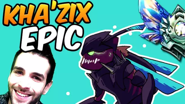 ♠ EPIC Kha&#039;Zix Jungle JE CRAQUE ♦ Carry en haut diamant comme en silver Skyyart !