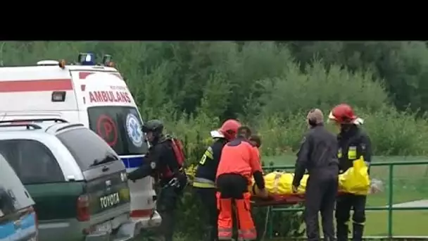 Foudre meurtrière en Pologne, le corps d'un spéléologue retrouvé