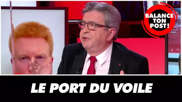 Port du voile : Jean-Luc Mélenchon réagit