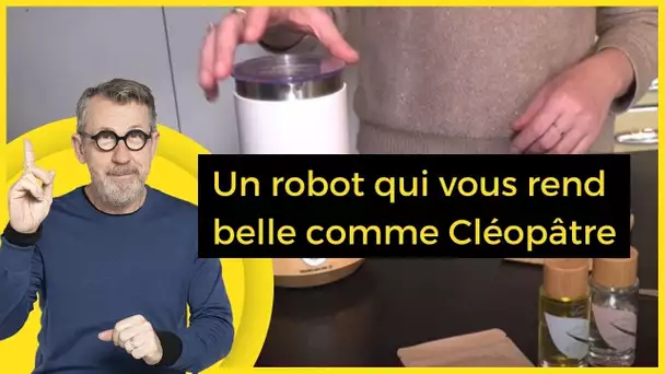 Un robot qui vous rend belle comme Cléopâtre - C Jamy