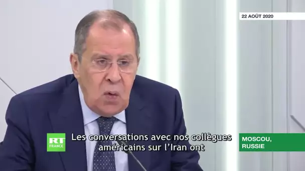 Sergueï Lavrov: les Etats-Unis font tout «pour ne pas être liée par des obligations internationales»