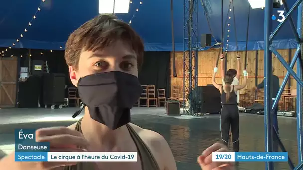Pargny-Filain (02) : ils restent "confinés" pour danser au sein des locaux de la Compagnie Isis