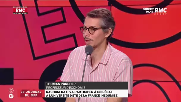 Journal du off : Rachida Dati aux universités d’été de la France Insoumise !