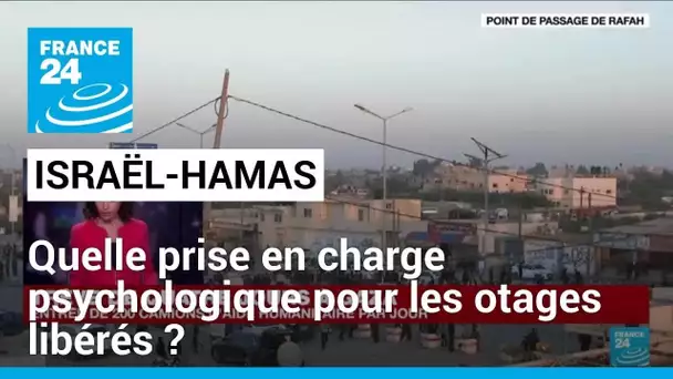 Israël-Hamas: quelle prise en charge psychologique pour les otages libérés ? • FRANCE 24