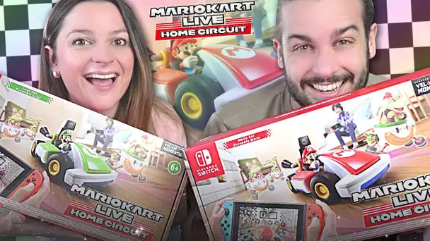 ON A RECU LE NOUVEAU MARIO KART LIVE : HOME CIRCUIT SUR NINTENDO SWITCH ! (Notre Lapin adore  !)