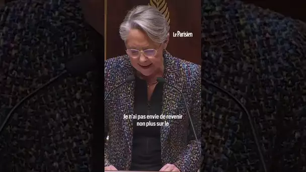 Elisabeth Borne huée à l'Assemblée alors qu'elle déclenche le 49.3 sur les retraites