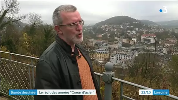Luttes des sidérurgistes de Longwy vues par le dessinateur BD Vincent Bailly