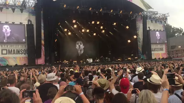 Main Square 2018 : 'Wonderwall' de Liam Gallagher (filmé par un fan)