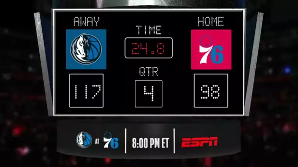 Mavericks @ 76ers LIVE Scoreboard - Join the conversation & catch all the action on ESPN!