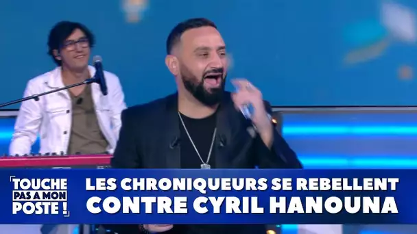 Les chroniqueurs se rebellent contre Cyril Hanouna