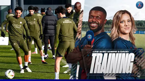 ⚽️ RC Strasbourg - Paris Saint-Germain: training session live from the PSG Campus 🔴🔵