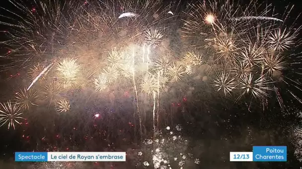 Royan : spectacle pyro-mélodique 2019