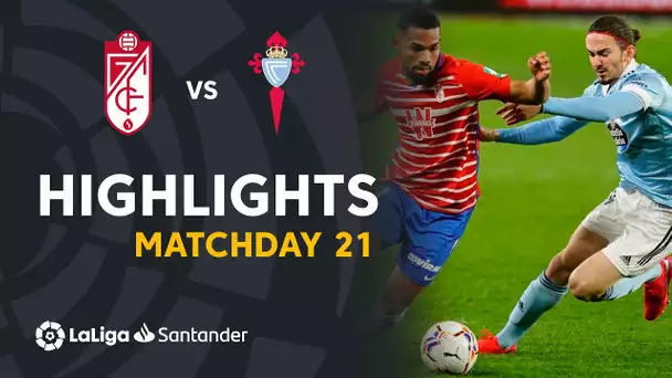Highlights Granada CF vs RC Celta (0-0)