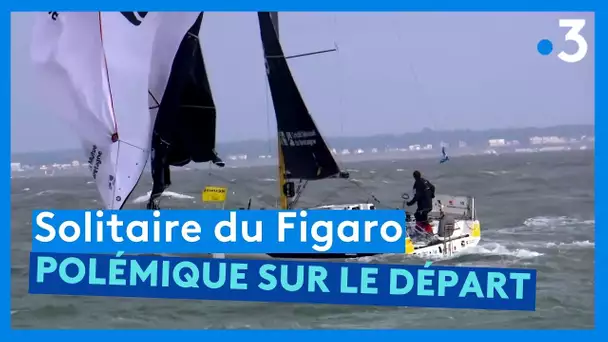 Solitaire du Figaro 2023  : polémique autour du départ de Caen