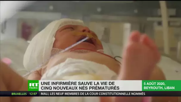 Une jeune infirmière libanaise sauve la vie de cinq nouveaux nés prématurés