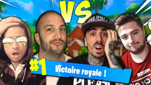 TONIO25 et BEANIE VS LOKOAMA et MrLEV12 / QUI DOMINE QUI SUR FORTNITE !