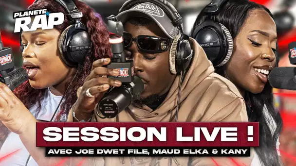 SESSION FREESTYLE avec Joé Dwèt Filé, Maud Elka & Kany ! #PlanèteRap