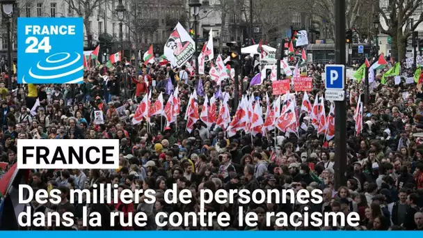 En France, des dizaines de milliers de personnes dans la rue contre le racisme • FRANCE 24