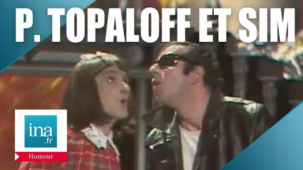 Sim et Patrick Topaloff "Où est ma chemise grise ?" | Archive INA