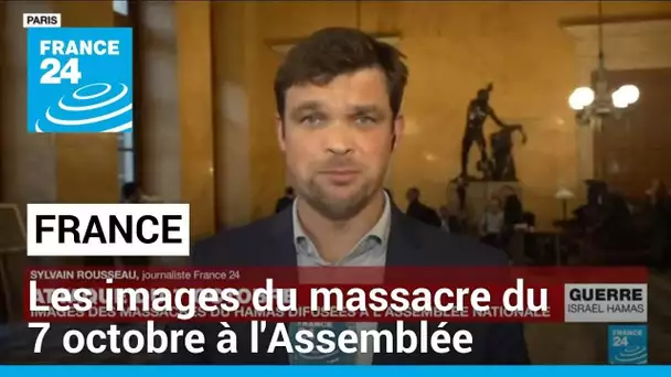 France : les images du massacre du Hamas diffusées à l'Assemblée Nationale • FRANCE 24