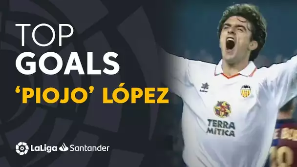 TOP 10 GOLES Claudio 'Piojo' López en LaLiga Santander