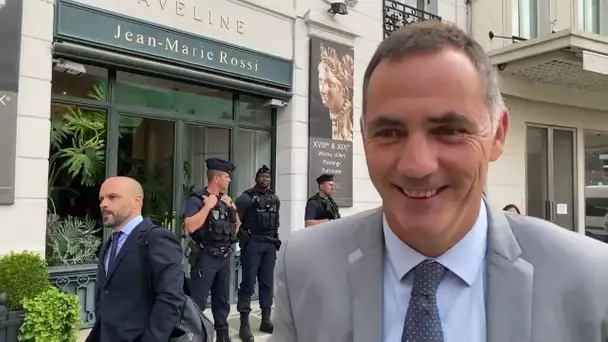 Arrivée de Gilles Simeoni à Beauvau, vendredi 16 septembre 2022.