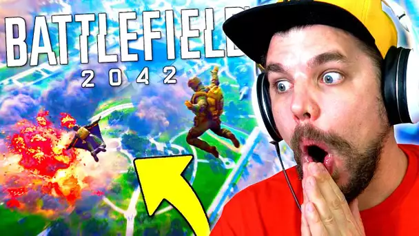 BATTLEFIELD 2042 REACTION TRAILER et INFOS Multijoueur et Battle Royale !! (Gameplay BF4)