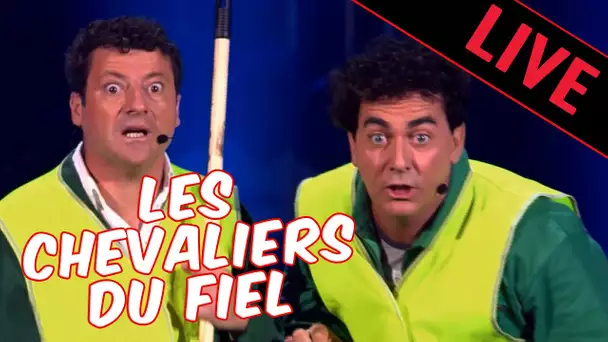 LES CHEVALIERS DU FIEL - LES EMPLOYÉS MUNICIPAUX / Sketch live dans les Années Bonheur