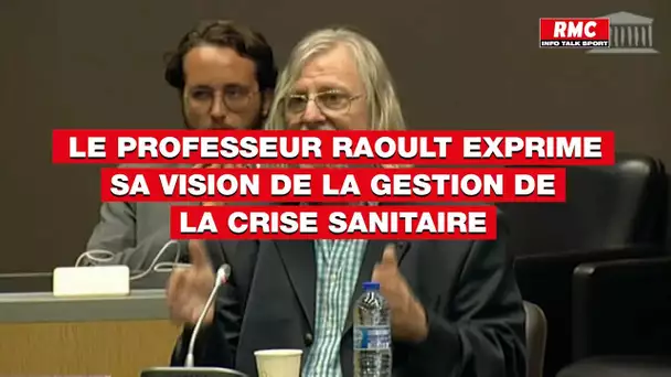 Le professeur Raoult exprime sa vision de la gestion de la crise sanitaire