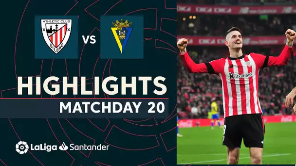 Resumen de Athletic Club vs Cádiz CF (4-1)