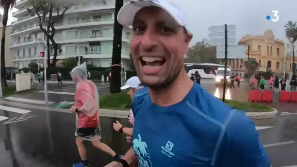 12.000 coureurs sous la pluie pour le 12e marathon Nice-Cannes