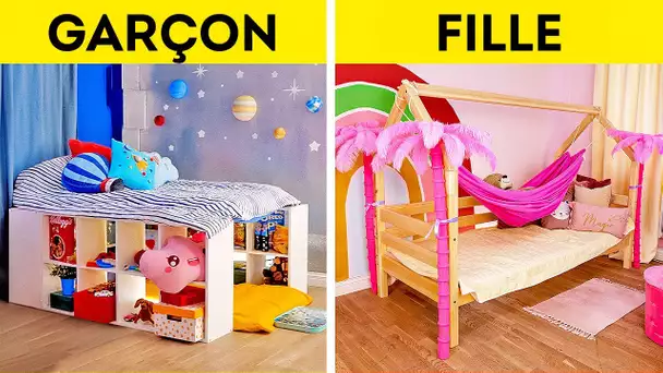 INCROYABLES IDÉES POUR RÉNOVER UNE CHAMBRE || CRÉATIONS DE DÉCORS BON MARCHÉ