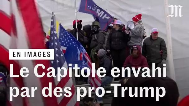 Le Capitole envahi : des centaines de pro-Trump forcent l'entrée du congrés américain