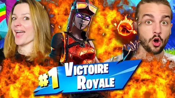 ON FAIT TOP 1 AVEC LE NOUVEAU SKIN FOURNAISE SUR FORTNITE ! FORTNITE DUO FR