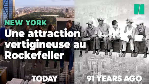 Au Rockefeller Center de New York, une attraction recrée l’une des plus célèbres photos du monde
