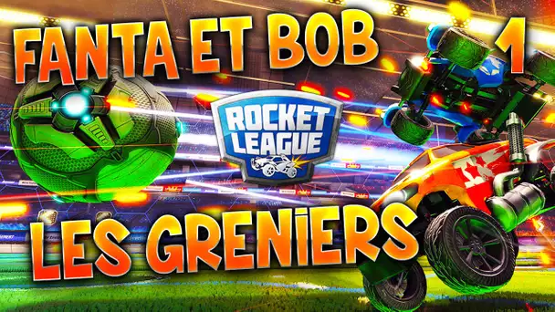 MATCH TOTAL FACE AUX GRENIERS !!! - DUEL sur Rocket League (1/3)