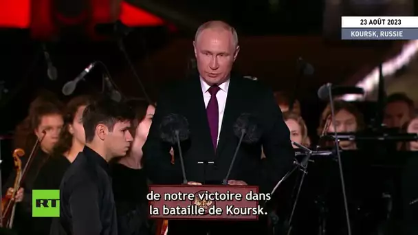 Russie : Poutine commémore le 80e anniversaire de la victoire de la bataille de Koursk
