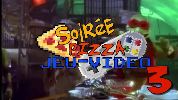 Deuxième soirée Pizza/Jeux-vidéo sur Nintendo land avec Fred Seb et Bob