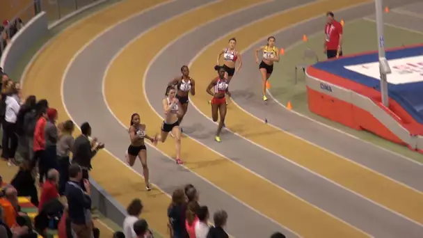 Aubière 2018 : Finale 400 m Espoirs F (Kellya Pauline en 53&#039;&#039;47)