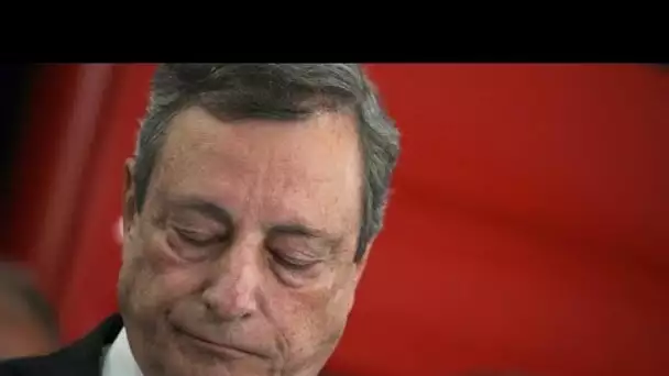 En Italie, les partis politiques réagissent après le souhait de Mario Draghi de démissionner