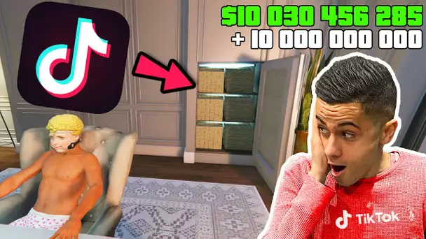 JE TEST DES GLITCHS D'ARGENT TIK-TOK SUR GTA 5 !