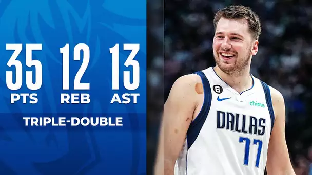 Luka Drops Another TRIPLE-DOUBLE In Just 34 Minutes | December 29, 2022