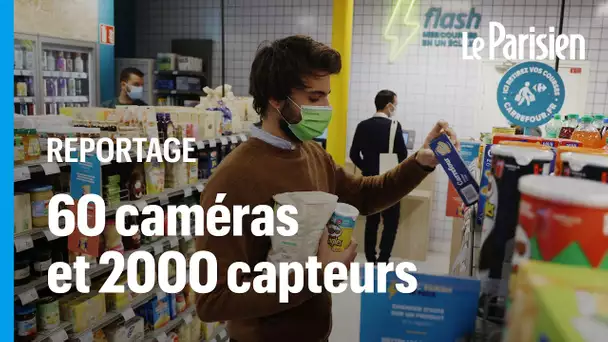 Carrefour Flash, le premier magasin où le passage en caisse ne dure pas plus de 10 secondes